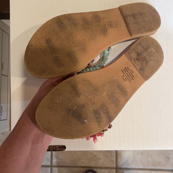 MADDEN GIRL Colorful Decorative Crystal Sandals! - Picture 4 of 4